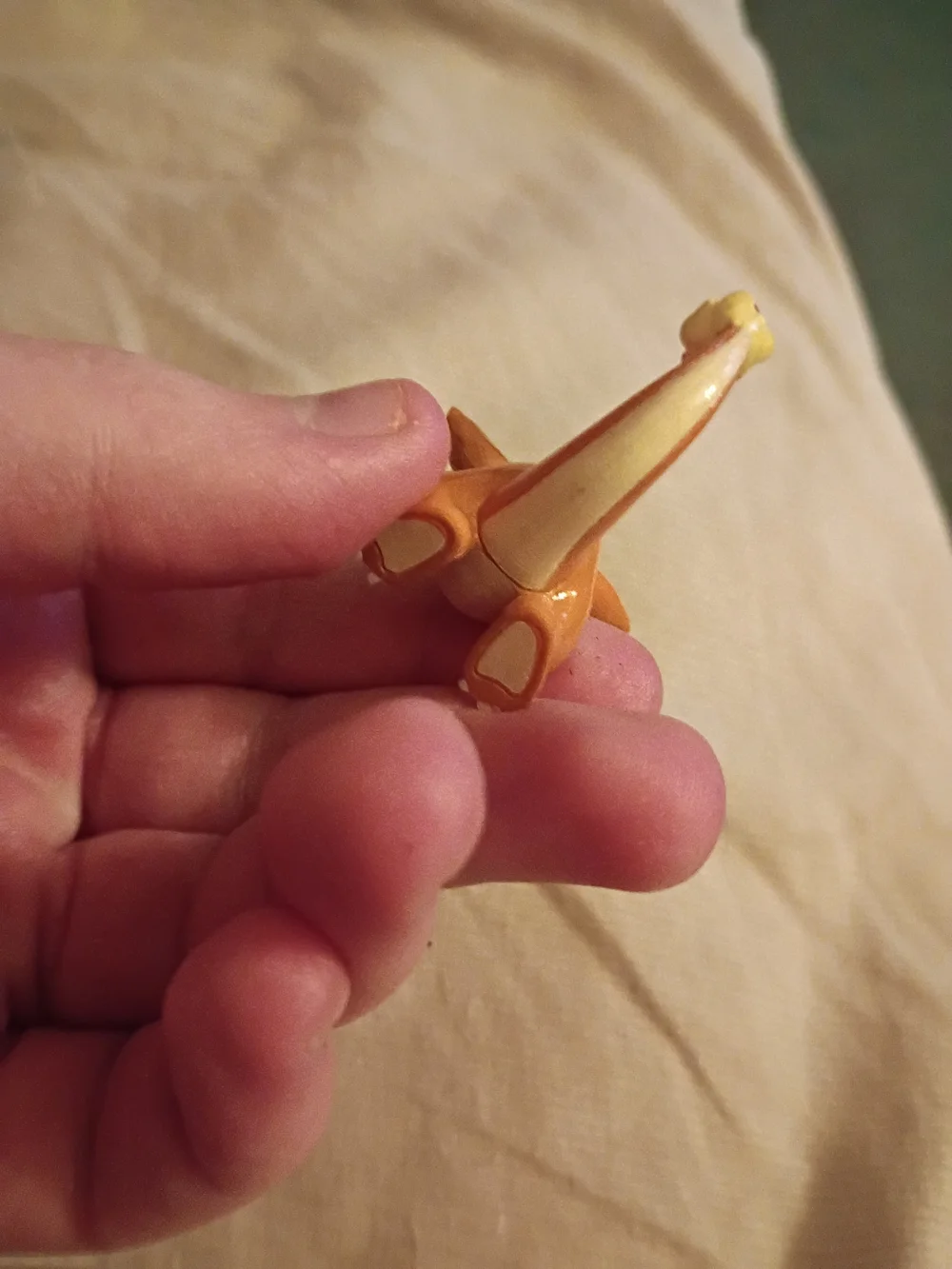 Pokemon Tomy Charmander Small Pet Toy Figurine - Orange